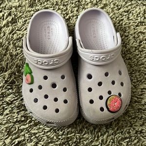Light purple little girl Crocs
